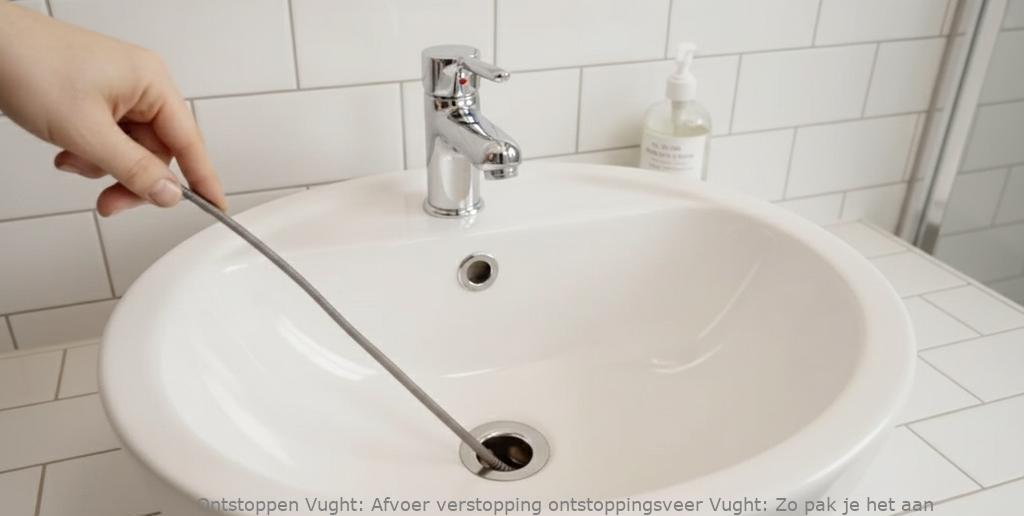 Afvoer verstopping ontstoppingsveer Vught: Zo pak je het aan