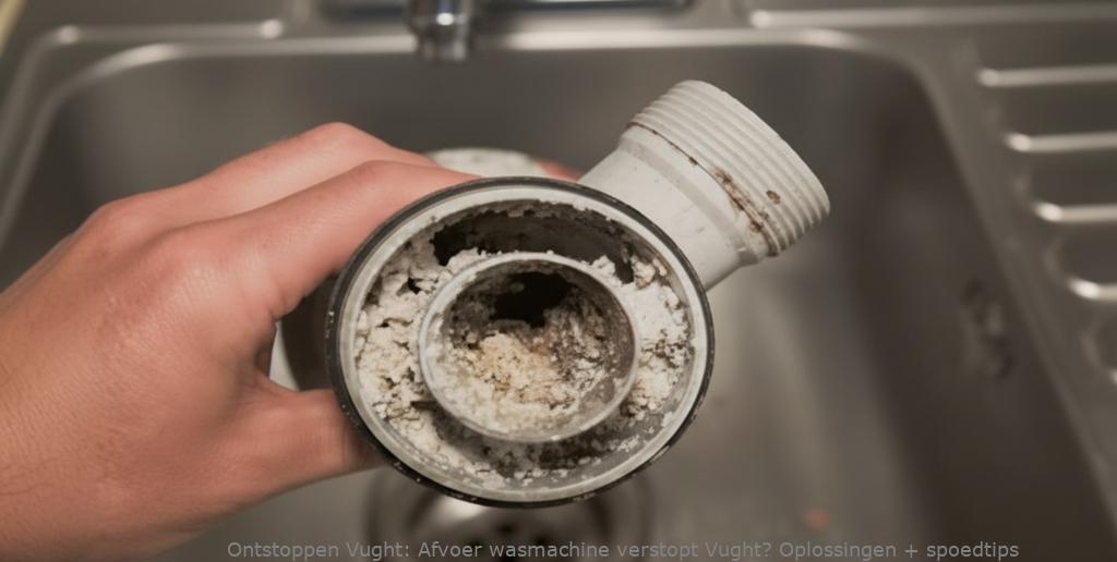 Afvoer wasmachine verstopt Vught? Oplossingen + spoedtips