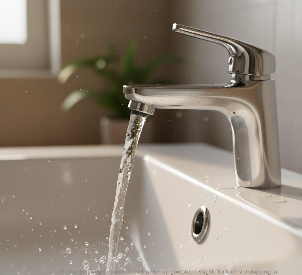Impact hard water op gootsteen Vught: kalk en verstoppingen