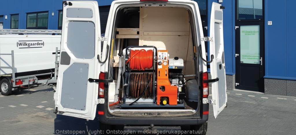 Ontstoppen met hogedrukapparatuur Vught: Thuis of specialist?