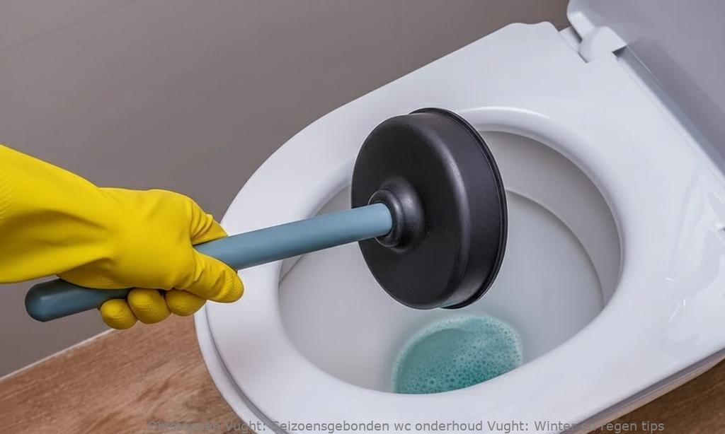 Seizoensgebonden wc onderhoud Vught: Winter en regen tips
