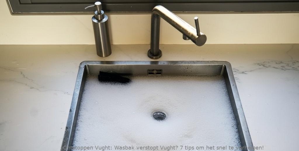 Wasbak verstopt Vught? 7 tips om het snel te verhelpen!